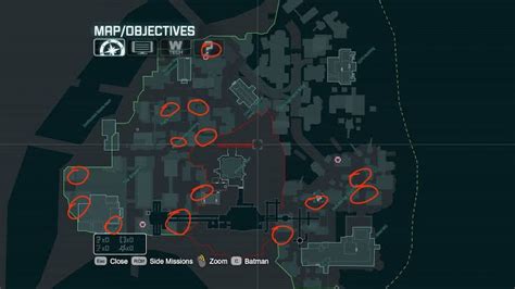 acts of violence arkham city|batman arkham asylum side missions.